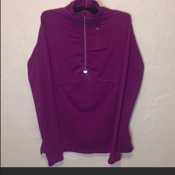 Athleta Alacrity Half-zip Running Jacket Purple S - Picture 3 of 12